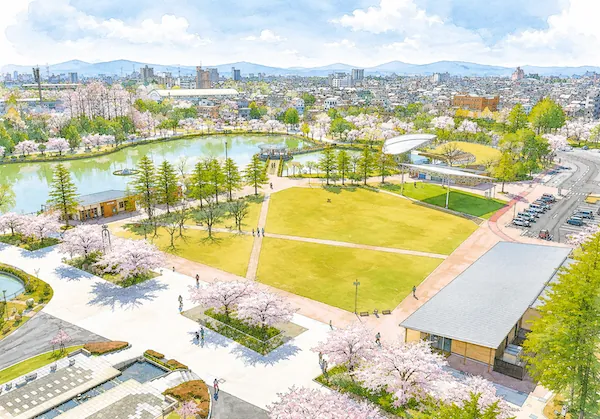 開成山公園